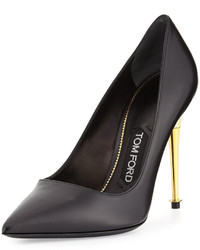 Tom Ford Golden Pin Heel Leather Pump