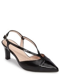 Hispanitas Hipster Pointy Cap Toe Pump