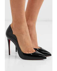 Christian Louboutin Hot Chick 100 Patent Leather Pumps