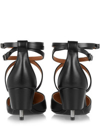 Givenchy Maremma Leather Point Toe Pumps Black