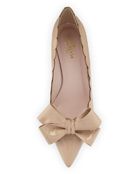 Kate Spade New York Maxine Patent Scalloped Bow Pump