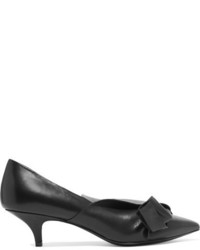 No.21 No 21 Knotted Leather Pumps Black