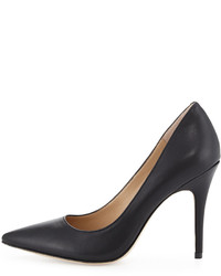 BCBGeneration Oslo Pointed Toe Leather Pump Black