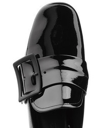Jil Sander Patent Leather Loafer Pumps