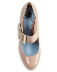 Lanvin Patent Leather Mary Jane Pumps