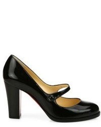 Christian Louboutin Patent Leather Mary Jane Pumps