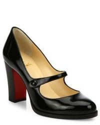 Christian Louboutin Patent Leather Mary Jane Pumps