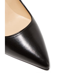 Christian Louboutin Pigalle 100 Leather Pumps Black