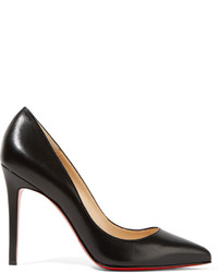 Christian Louboutin Pigalle 100 Leather Pumps Black