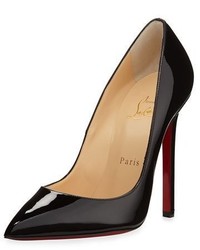 Christian Louboutin Pigalle Patent Leather Red Sole Pump