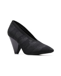 Ash Pointed Heeled Pumps