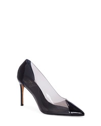 Vince Camuto Poised Cap Toe Clear Pump