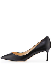 Jimmy Choo Romy Leather Pointed Toe 60mm Pump