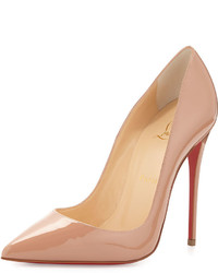 Christian Louboutin So Kate Patent Red Sole Pump
