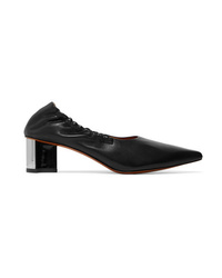 Clergerie Solal Leather Collapsible Heel Pumps