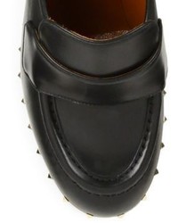 Valentino Soul Rockstud Leather Loafer Pumps