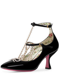 Gucci Taide Patent Leather Pump