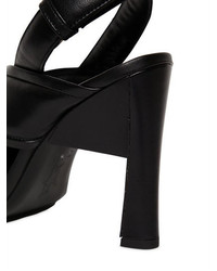 Marni 80mm Cross Over Leather Sandals