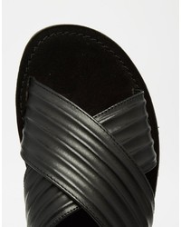Base London Commodus Leather Sandals
