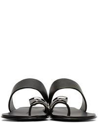 Giuseppe Zanotti Black Gim Sandals