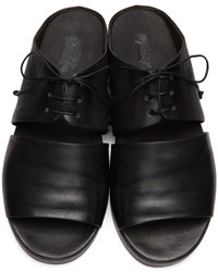 Marsèll Black Gradone Sandals