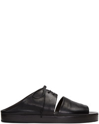 Marsèll Black Gradone Sandals