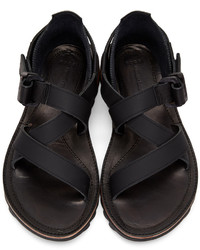 Sacai Black Hender Scheme Edition Strap Sandals