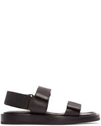 calvin klein leather sandals
