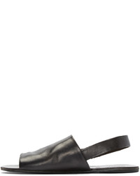 Marsèll Black Slingback Sandals