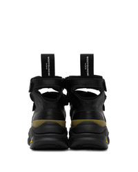 Wooyoungmi Black Utility Sandal Sneakers