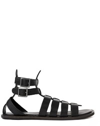 Asos Brand Sandals In Leather