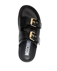 Moschino Buckled Open Toe Sandals