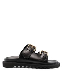 Moschino Buckled Open Toe Sandals