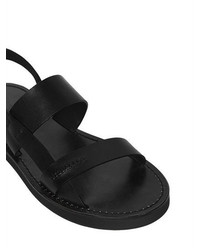 DSQUARED2 Belted Leather Sandals
