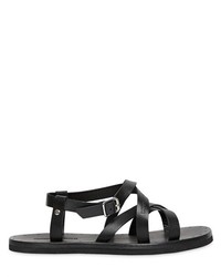 DSQUARED2 Belted Leather Sandals