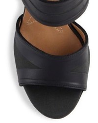 Marni Grip Tape Leather Sandals
