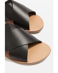 Topshop Holiday Cross Strap Sandals