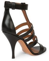 Givenchy Kali Line Leather Sandals