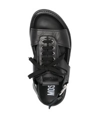 Moschino Lace Up Leather Sandals
