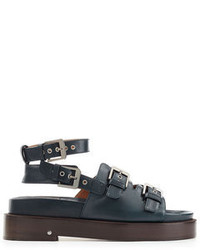 Laurence Dacade Leather Sandals With Buckled Straps