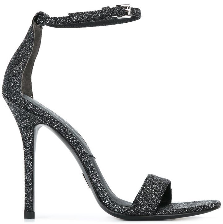 Michael Kors Michl Kors Jacqueline Glitter Sandals, $342 | farfetch.com ...