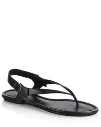 Tory Burch Minnie Leather Travel Sandals