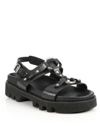 DSQUARED2 Moses Leather Sandals