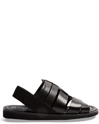 Dolce & Gabbana Multi Strap Leather Sandals