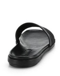 Prada Nylon Slide Sandals