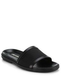 Prada Nylon Slide Sandals