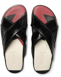 Alexander McQueen Patent Leather Sandals