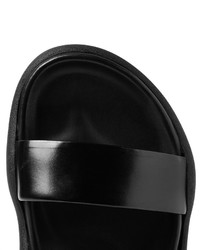 Christopher Kane Polished Leather Sandals