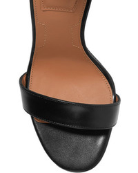 Givenchy Retra Leather Sandals Black