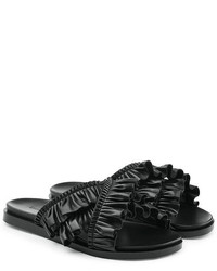 Simone Rocha Ruffled Leather Sandals